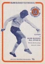Luton Town v Alan Slough All Star XI  08-Dec-1977