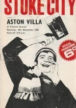 Stoke City v Aston Villa 10-Dec-1966