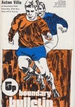 Oldham Athletic v Aston Villa 27-Nov-1971