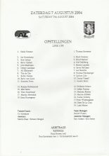 AZ67 Alkmaar v Aston Villa  07-Aug-2004