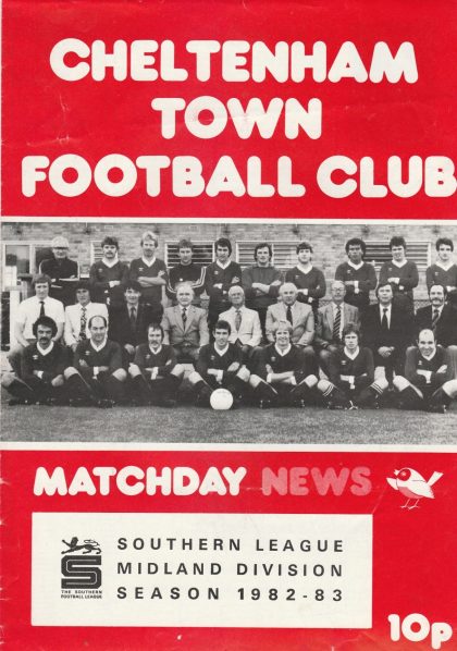 Cheltenham Town v Aylesbury United  23-Apr-1983