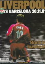 Liverpool v Barcelona 20-Nov-2001