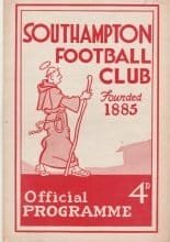 Southampton v Barnsley 14-Oct-1959