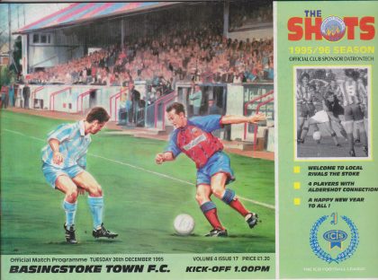 Aldershot Town v Basingstoke Town 26-Dec-1995