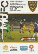 Maidstone United v Bath City 19-Sep-2015