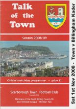 Scarborough Town v Billingham Kadar 01-Nov-2008