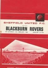 Sheffield United v Blackburn Rovers 27-Feb-1965