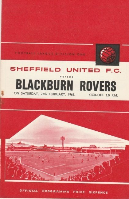 Sheffield United v Blackburn Rovers 27-Feb-1965