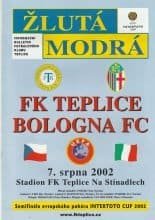 FK Teplice v Bologna   07-Aug-2002
