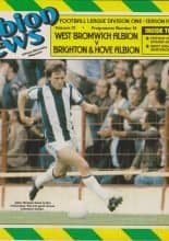 West Bromwich Albion v Brighton and Hove Albion 17-Jan-1981