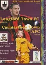 Longford Town v Carmarthen Town  14-Jul-2005