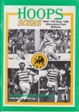 Shamrock Rovers v Glasgow Celtic 17-Sep-1986