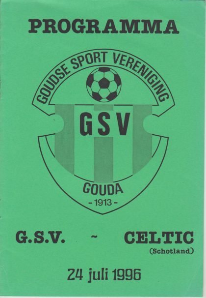 GSV Gouda v Glasgow Celtic 24-Jul-1996