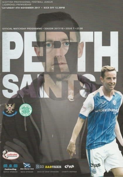 St Johnstone v Glasgow Celtic  04-Nov-2017