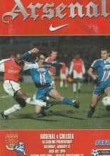 Arsenal v Chelsea 13-Jan-2001