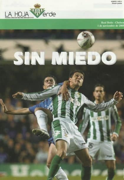 Real Betis v Chelsea  01-Nov-2005
