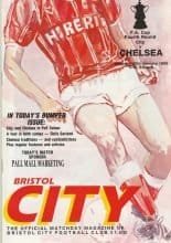 Bristol City v Chelsea 27-Jan-1990