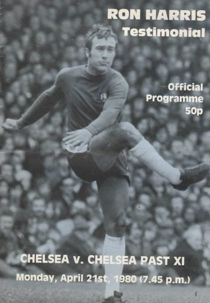 Chelsea v Chelsea Past XI   21-Apr-1980
