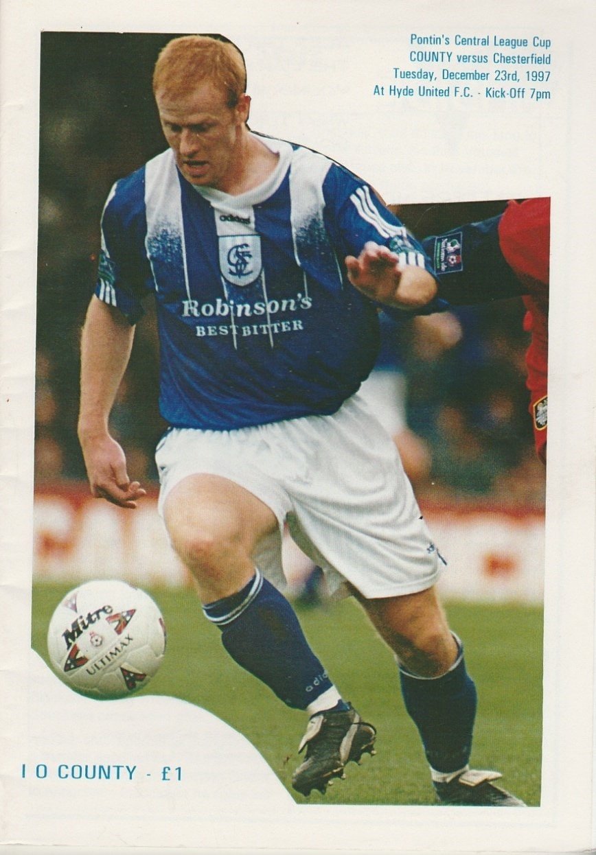 Stockport County Reserves v Chesterfield Reserves 23Dec1997