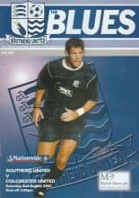 Southend United v Colchester United 02-Aug-2003