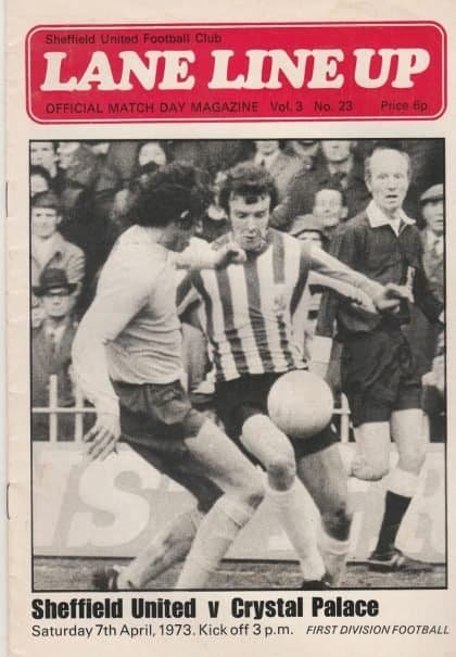 Sheffield United v Crystal Palace 07-Apr-1973