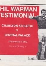 Charlton Athletic v Crystal Palace 07-May-1980