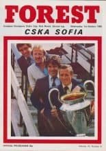 Nottingham Forest v CSKA Sofia 01-Oct-1980
