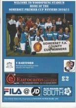 Weston-Super-Mare v Dartford  13-Aug-2011