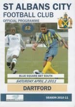 St Albans City v Dartford  02-Apr-2011
