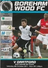 Boreham Wood v Dartford 08-Oct-2011