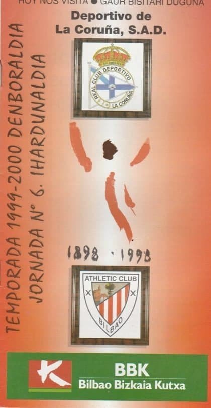 Athletic Bilbao v Deportivo La Coruna 1998-99