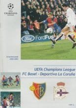 FC Basel v Deportivo La Coruna 19-Mar-2003