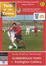 Scarborough Town v Easington Colliery 24-Apr-2010