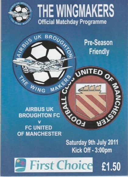 Airbus UK Broughton v FC United of Manchester 09-Jul-2011