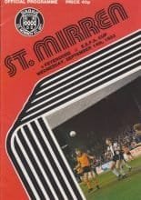 St Mirren v Feyenoord 14-Sep-1983