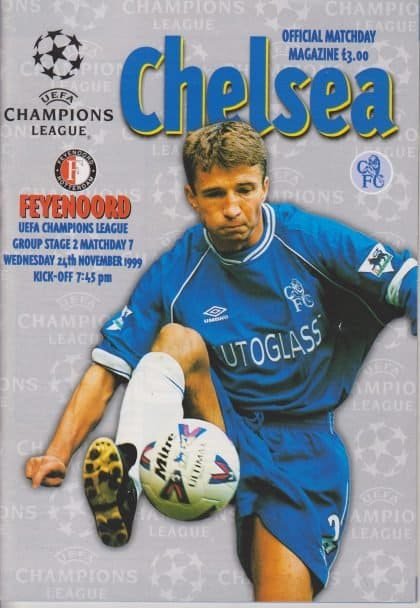 Chelsea v Feyenoord   24-Nov-1999
