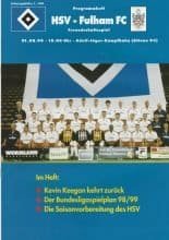 Hamburg SV v Fulham 01-Aug-1998