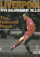 Liverpool v Galatasaray   20-Feb-2002