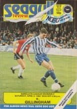 Brighton and Hove Albion v Gillingham 02-Apr-1988