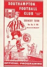 Southampton v Grimsby Town 13-May-1963