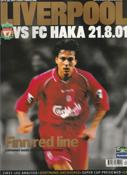 Liverpool v FC Haka  21-Aug-2001