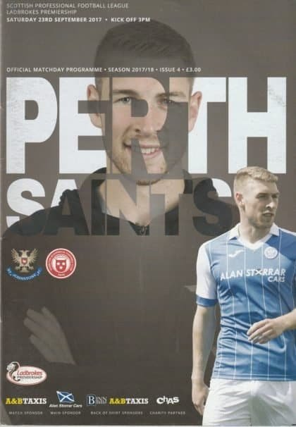 St Johnstone v Hamilton Academical   23-Sep-2017