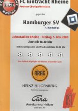 FC Eintracht Rheine v SV Hamburg   05-May-2000