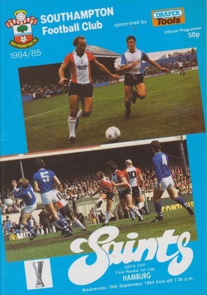 Southampton v Hamburg SV  19-Sep-1984