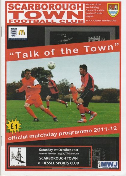 Scarborough Town v Hessle Sports Club  01-Oct-2011