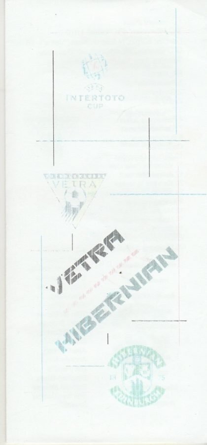 Vetra v Hibernian  10-Jul-2004