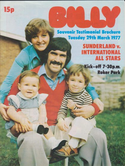 Sunderland v International All Stars  29-Mar-1977