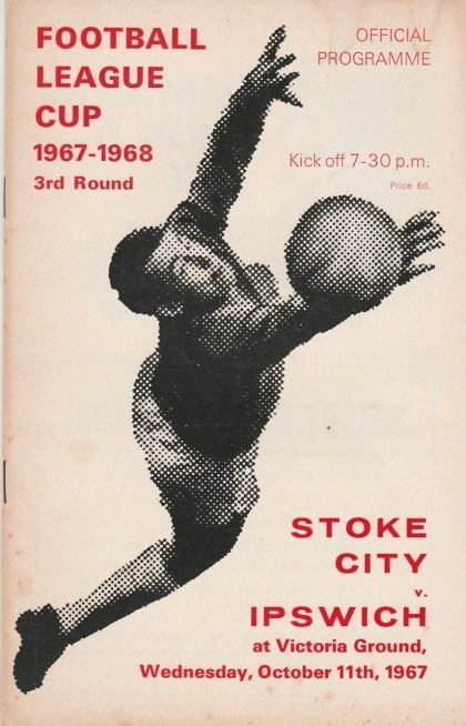 Stoke City v Ipswich Town 11-Oct-1967