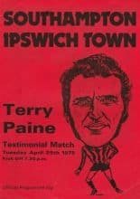 Southampton v Ipswich Town 29-Apr-1975