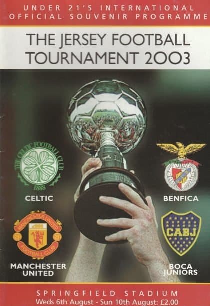 Jersey Football Tournament 2003 - U21'S  6/10-Aug-2003